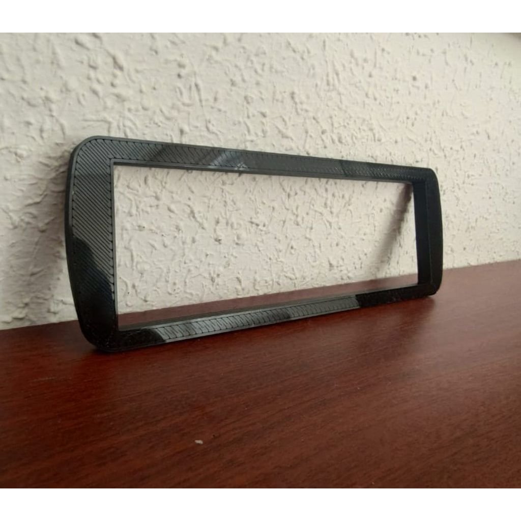 Entretoise / Cache Autoradio 1-DIN (Spécial Écran) Peugeot 206 – Image 2